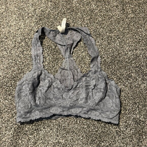 Free People - Galloon Lace Racerback Bralette - Picture 1 of 5